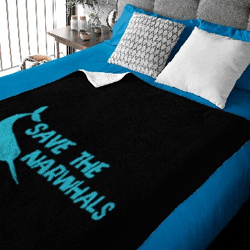 Discover Save The Narwhal - Narwhal Baby Blankets
