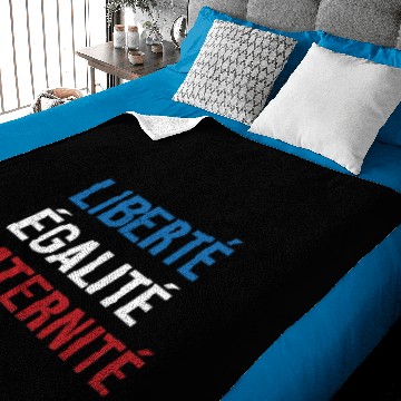 Discover Bastille day . Liberty, Equality, Fraternity Baby Blankets