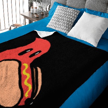 Discover Just a hot dog Baby Blankets