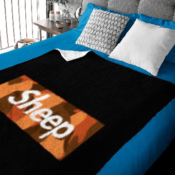 Discover Sheep Supreme Camo Baby Blankets