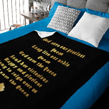 Discover God Save The Queen Baby Blankets