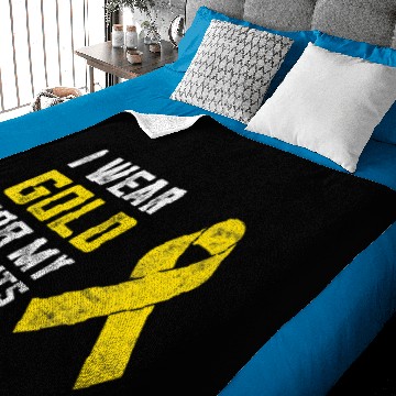 Discover Childhood Cancer Awareness Pediatric Oncology Baby Blankets