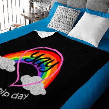 Discover yay friendship day Baby Blankets