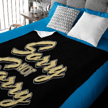 Discover Sorry Not Sorry Baby Blankets