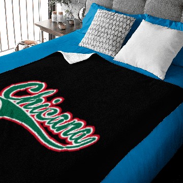 Discover Chicana Swoosh Baby Blankets