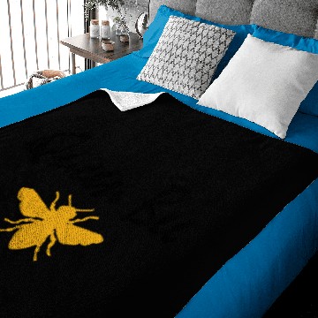 Discover Bees Queen Bee Beekeeping Gift Idea Baby Blankets