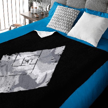 Discover Square shark camouflage pattern Baby Blankets