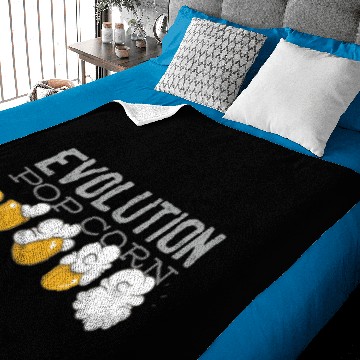 Discover Popcorn evolution development process Baby Blankets