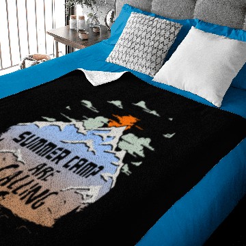 Discover Summer camp are calling Baby Blankets