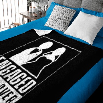 Discover Engaged Game Over Engagement Baby Blankets