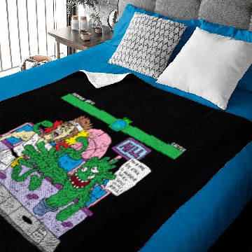 Discover pla doug vs cactus Baby Blankets