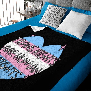 Discover Trans Rights Are Human Rights Baby Blankets