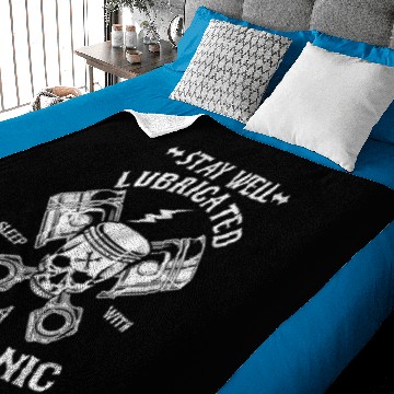 Discover Mechanic Machines Repair Vehicles Tools Stay Well Baby Blankets