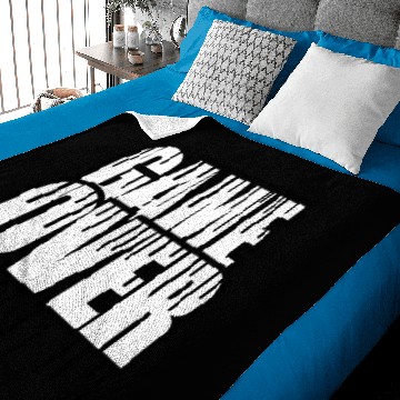 Discover Game Over Graffiti Drop Design Cool Bachelor Party Baby Blankets