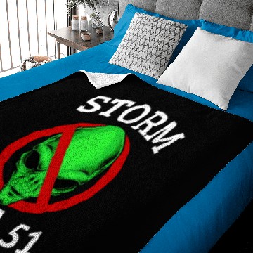 Discover Area 51 Alien Theory Baby Blankets Gift