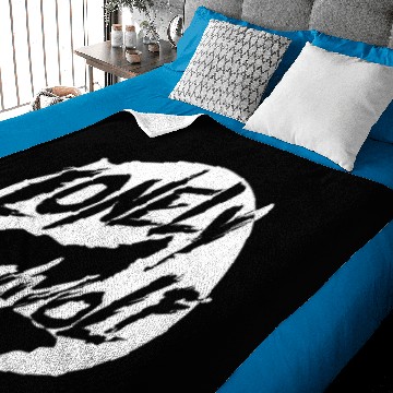 Discover Lonely Wolf Baby Blankets