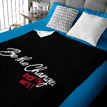 Discover be the change store Baby Blankets