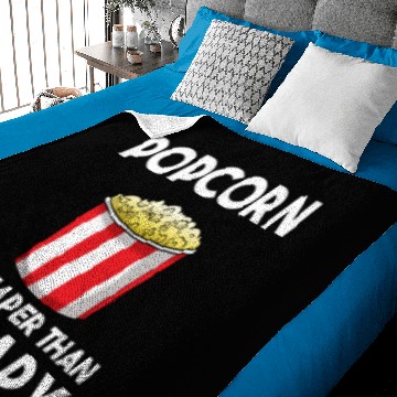 Discover Popcorn Is Cheaper Than Therapy Baby Blankets