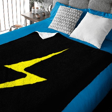 Discover A lightning bolt Baby Blankets