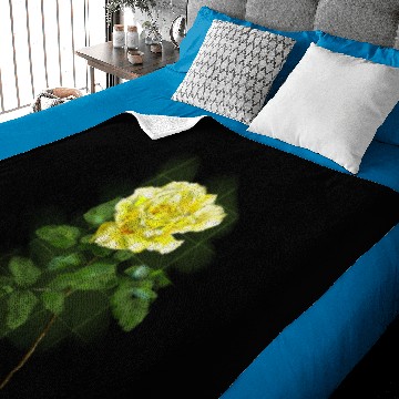 Discover Yellow Rose Baby Blankets