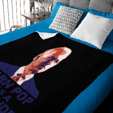 Discover Biden: Corn Pop Was a Bad Dude Baby Blankets