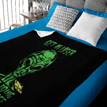 Discover Get In Loser Dank Meme Baby Blankets