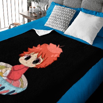 Discover Ponyo Baby Blankets