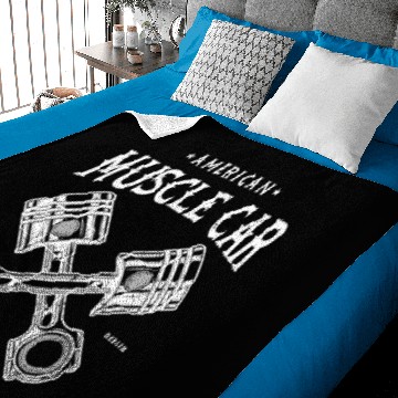 Discover American Muscle Car Baby Blankets