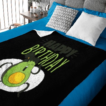 Discover Happy Birthday Congratulations Avocado Baby Blankets