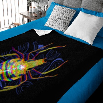 Discover Insect Spider Abstract Image Gift Baby Blankets
