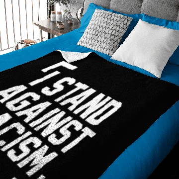 Discover I Stand Against Racism Baby Blankets