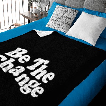 Discover be the change Baby Blankets