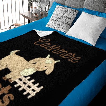 Discover Cashmere goats Baby Blankets