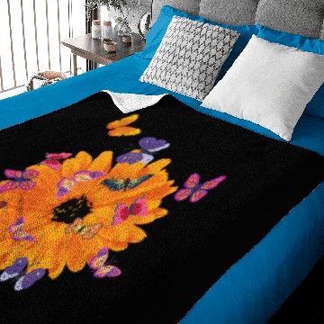 Discover Marigold & Butterflies. A Lovely Baby Blankets.