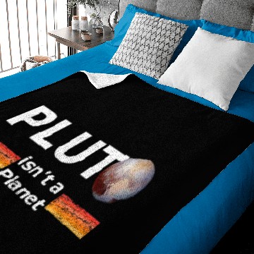 Discover Pluto never forget. Baby Blankets