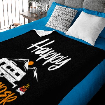 Discover Happy Camper Baby Blankets