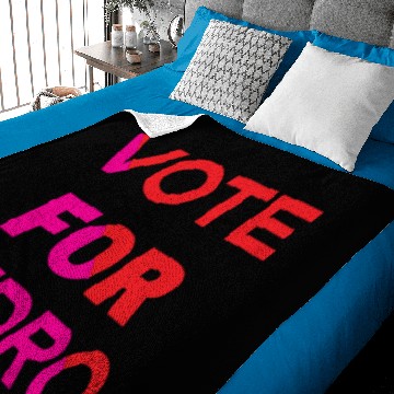 Discover Vote for Pedro Baby Blankets