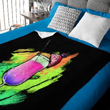 Discover Cocktail pink Baby Blankets