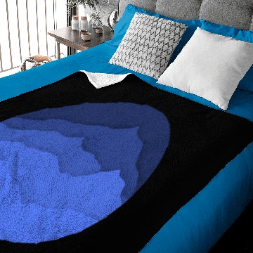 Discover Blue Mountain Waves Baby Blankets