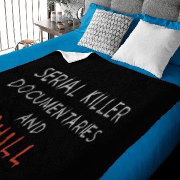 Discover Funny Serial Killer Documentaries Lover Baby Blankets