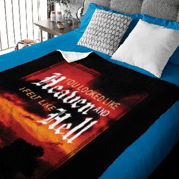 Discover Heaven and Hell Baby Blankets