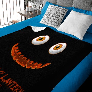 Discover I am jack o’ lantern Pumpkin Halloween Baby Blankets