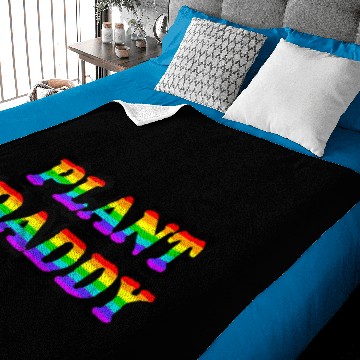 Discover Plant Daddy LGBTQ apparel Baby Blankets