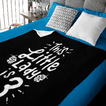 Discover 3rd Birthday Ladybug Bug Three Years Old Baby Blankets