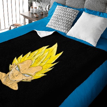 Discover Super Saiyan Vegeta Baby Blankets