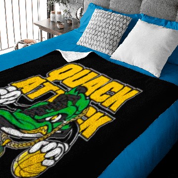 Discover QUACK ATTACK Baby Blankets