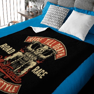 Discover Motorcycle Baby Blankets