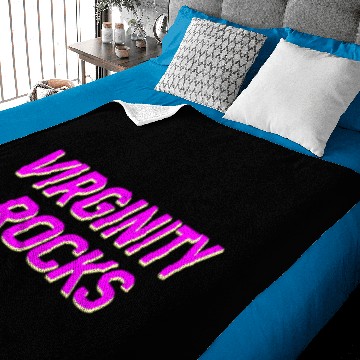 Discover Virginity Rocks Baby Blankets