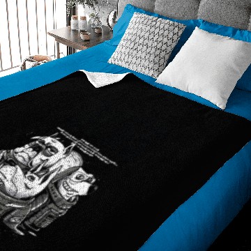 Discover threee astro dogs Baby Blankets