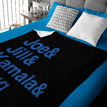 Discover joe & jill & kamala & doug Baby Blankets